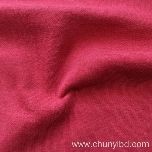 HIGH QUALITY SUPER SOFT AND COMFORTABLE 50%POLYESTER 50%COTTON SOLID TERRY FLEECE